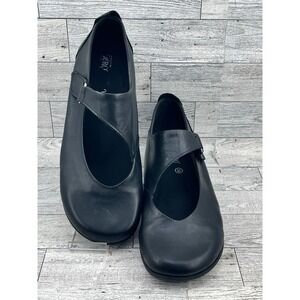Arcopedico Lytech Black Mary Jane Comfort Flats Women Sz EU 38 US 7.5 Portugal